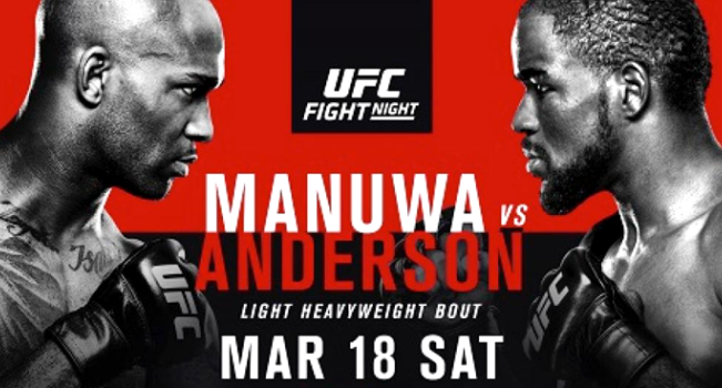 РЕЗУЛЬТАТЫ И БОНУСЫ UFC FIGHT NIGHT: MANUWA VS. ANDERSON
